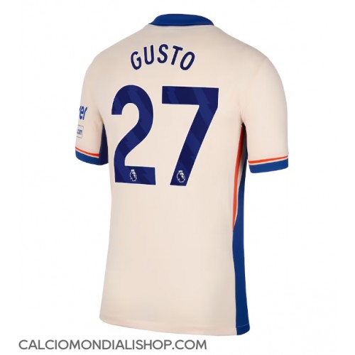 Maglie da calcio Chelsea Malo Gusto #27 Seconda Maglia 2024-25 Manica Corta